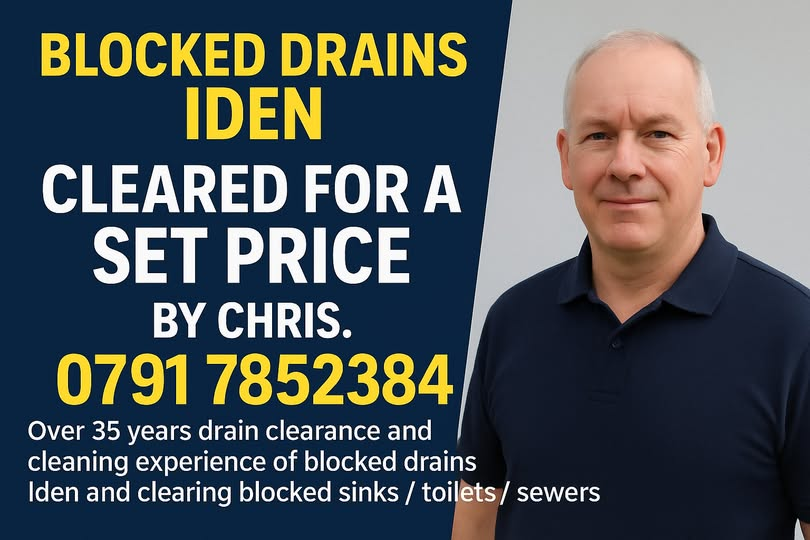 Blocked Drains Iden Blocked Drains Iden 0791 7852384.