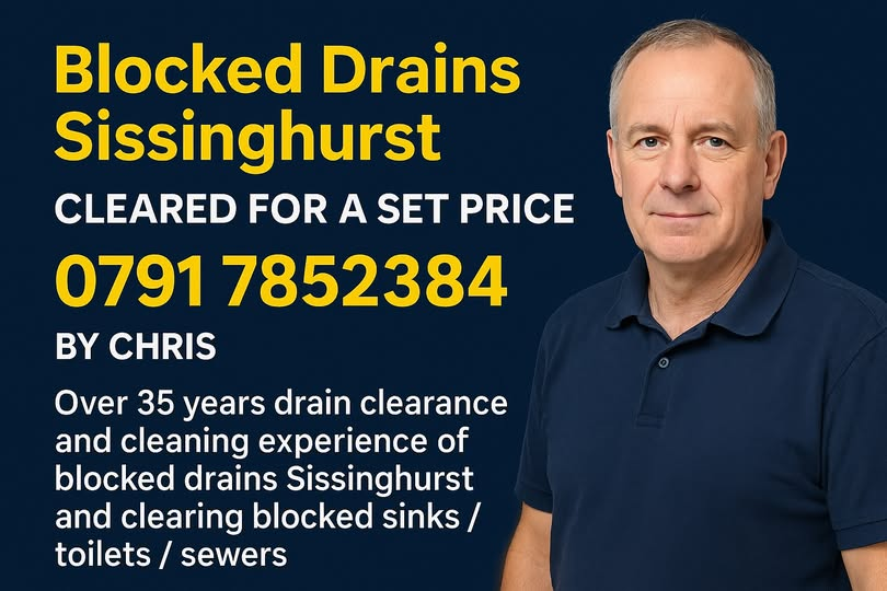 Blocked Drains Sissinghurst Blocked Drains Sissinghurst 0791 7852384.