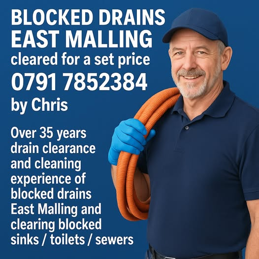 Blocked Drains East Malling Blocked Drains East Malling 0791 7852384