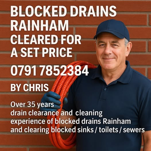 Blocked Drains in Rainham Blocked Drains in Rainham