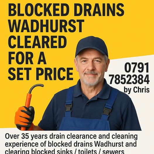 Blocked Drain In Wadhurst blocked drain in Wadhurst