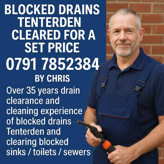 Blocked Drains in Tenterden Blocked Drains in Tenterden