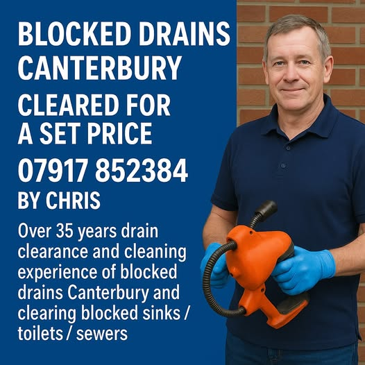 Blocked Drains in Canterbury Blocked Drains in Canterbury